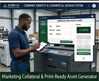 Marketing Collateral & Print-Ready Asset Generator