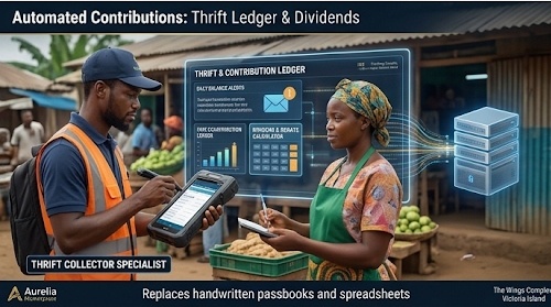 Thrift Collector Field POS & Daily Passbook Ledger