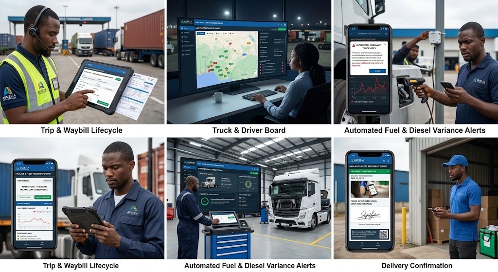 Haulage & Fleet Movement Board