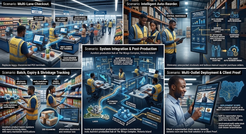 Mart Retail POS & Auto-Reorder