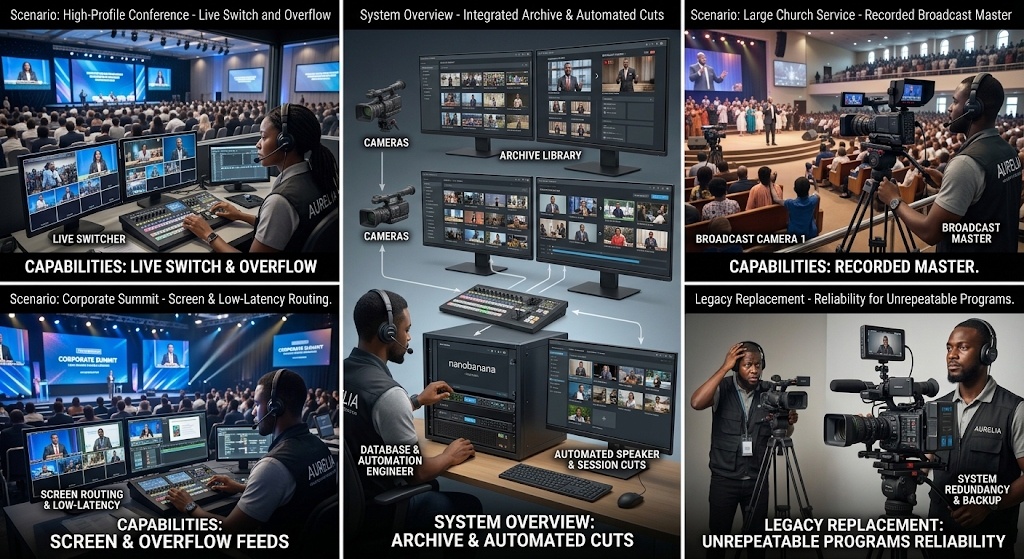 Multi-Camera Event & Conference Coverage