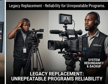 Dual-Camera Redundancy & Fail-Safe Broadcast Rig