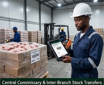 Central Commissary & Inter-Branch Stock Transfers