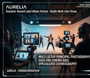 Studio Multi-Cam Shoot & Specialized Choreography