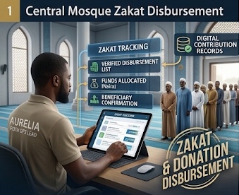 Mosque Zakat & Parish Donation Disbursement Desk