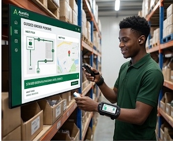 Guided Order Picking & Route Optimization