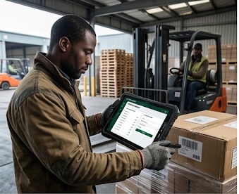 Inbound Receiving & Barcode Intake